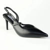 Madison Odelle V-Vamp Stiletto Slingback - Black