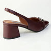 Madison Ofeera 2 Trim Block Heel - Wine