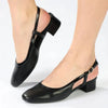 Madison Oksana 2 Low Block Heel - Black