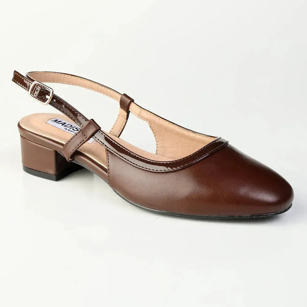 Madison Oksana 2 Low Block Heel - Chocolate