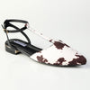 Madison Ola T-Bar Loafer -  Cow Printed