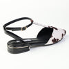 Madison Ola T-Bar Loafer -  Cow Printed