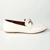 Madison Olga Trimmed Loafer - Off White