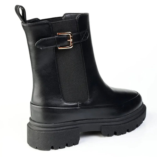 Madison Olva Ankle Boot - Black