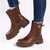 Madison Olva Ankle Boot - Chocolate