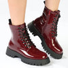 Madison Olwyn Boot - Burgundy