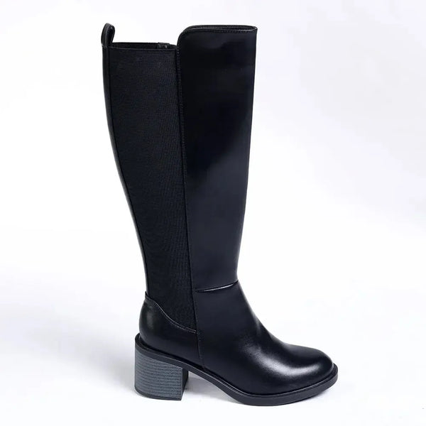 Madison Onley Combination Long Boot - Black