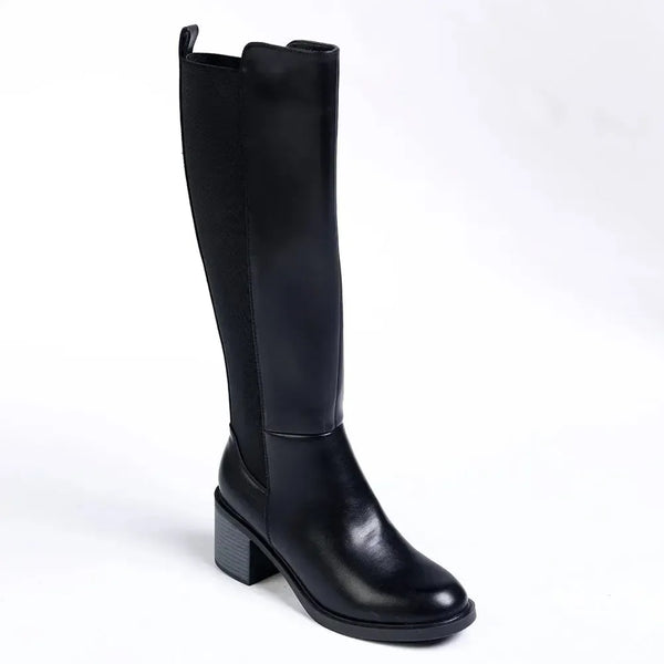 Madison Onley Combination Long Boot - Black