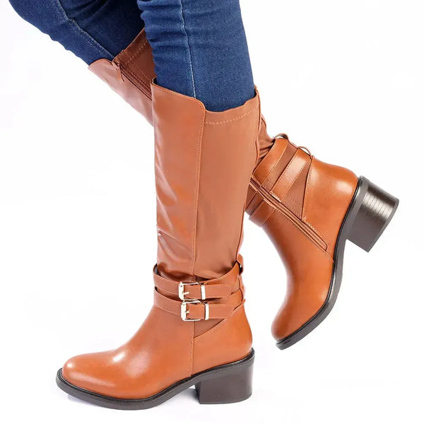 Madison Onyx Boot - Tan