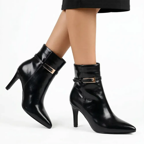 Madison Orcid Stiletto Boot - Black