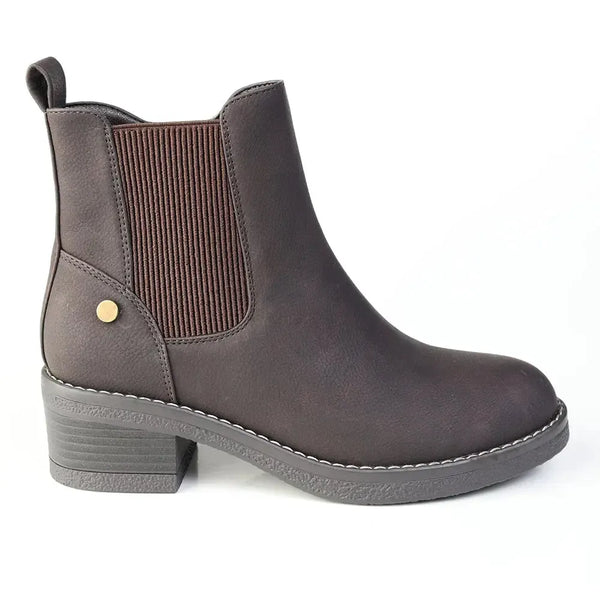 Madison Orette Chelsea Boot - Chocolate