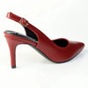 Madison Orsaline Plain Stiletto Slingback - Wine