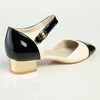 Madison Ottoline 2 Low Block Heel - Off White/Black