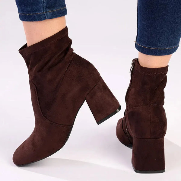 Madison Owen Ankle Boot - Chocolate