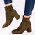 Madison Owen Ankle Boot - Olive