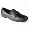 Madison Ozma Loafer With Saddle - Black
