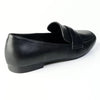 Madison Ozma Loafer With Saddle - Black