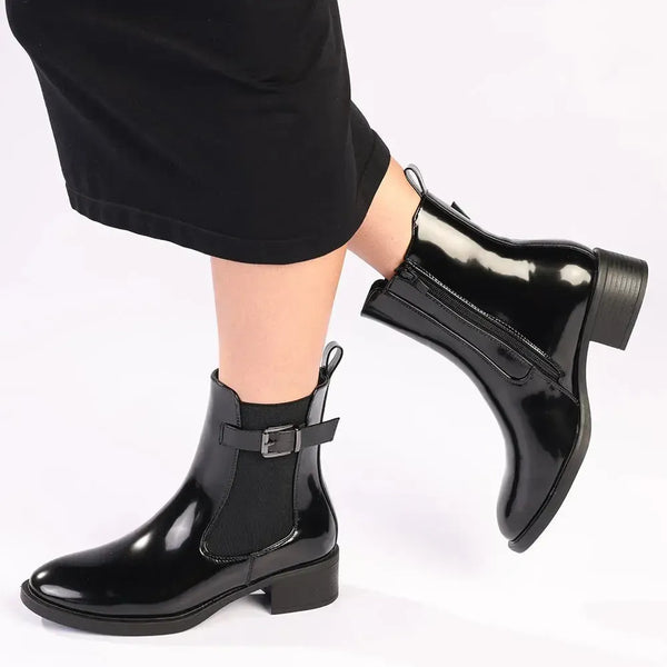 Madison Ozzy Ankle Boot - Black
