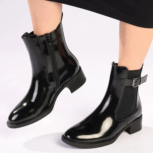 Madison Ozzy Ankle Boot - Black