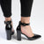 Madison Padma Block Heel Court -Black-Madison Heart of New York-Buy shoes online