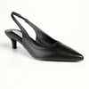 Madison Paige Kitten Slingback Heels - Black-Madison Heart of New York-Buy shoes online