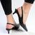 Madison Paige kitten Slingback Heels -Black-Madison Heart of New York-Buy shoes online