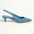 Madison Paige kitten Slingback Heels -Blue-Madison Heart of New York-Buy shoes online