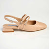 Madison Paisley Low Block Heel - Nude-Madison Heart of New York-Buy shoes online