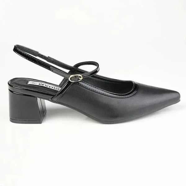 Madison Pally Fashion Court Heel - Black