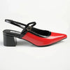 Madison Pally Heel - Red / Black