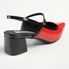 Madison Pally Heel - Red / Black