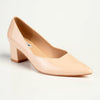 Madison Pamela Low Block Heel Court - Nude-Madison Heart of New York-Buy shoes online