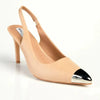 Madison Paola Heel - Nude/Silver