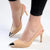 Madison Paola Heel - Nude/Silver