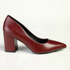 Madison Patricia Block Heel Court - Wine