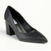 Madison Patricia Medium Block Heel Court - Black-Madison Heart of New York-Buy shoes online