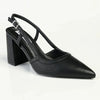 Madison Paula Block Heel - Black
