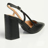 Madison Paula Block Heel - Black