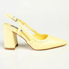 Madison Paula Block Heel - Yellow