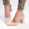 Madison Paula Slingback Block Heel Court - Nude-Madison Heart of New York-Buy shoes online