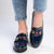 Madison Paxton Ladies Slip On Loafers - Navy-Madison Heart of New York-Buy shoes online