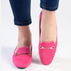 Madison Pearl - Metal Trim Pump - Fuschia-Madison Heart of New York-Buy shoes online