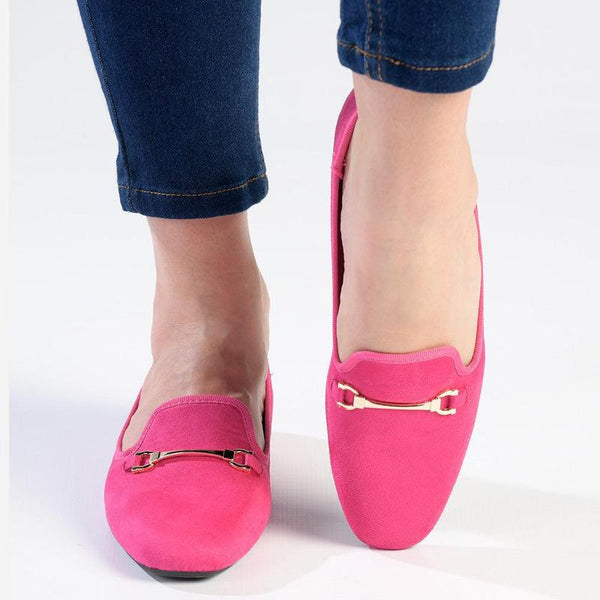 Madison Pearl - Metal Trim Pump - Fuschia-Madison Heart of New York-Buy shoes online