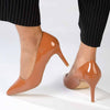 Madison Penny 5 Court Heels - Macchiato-Madison Heart of New York-Buy shoes online