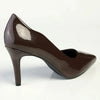 Madison Penny Court - Chocolate Patent