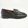 Madison Phoenix - Metal Trim Loafer - Black-Madison Heart of New York-Buy shoes online