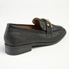 Madison Phoenix - Metal Trim Loafer - Black-Madison Heart of New York-Buy shoes online