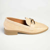 Madison Phoenix - Metal Trim Loafer - Natural-Madison Heart of New York-Buy shoes online