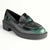 Madison Pia Slip On Brogue - Emerald Green-Madison Heart of New York-Buy shoes online