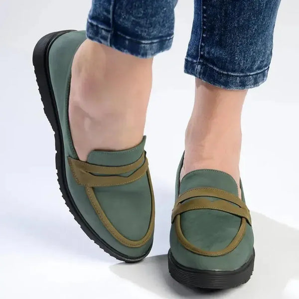 Madison Piper Brogue - Emerald Green